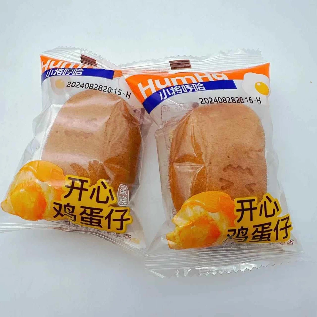 小将哼哈开心鸡蛋仔蛋糕爆浆夹心蛋糕早餐营养代餐零食休闲食品