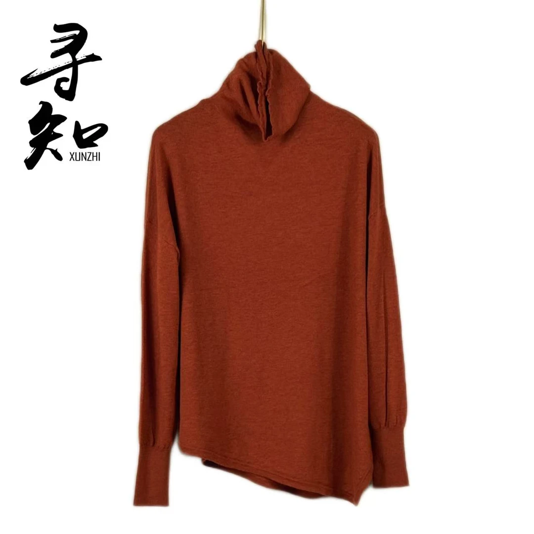 寻知·朱总原创设计XZS306Q醇柔超细羊毛针织衫