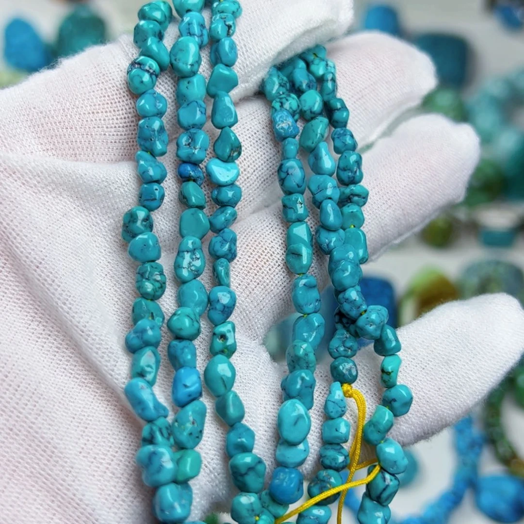 未镶嵌绿松石珠宝奇石