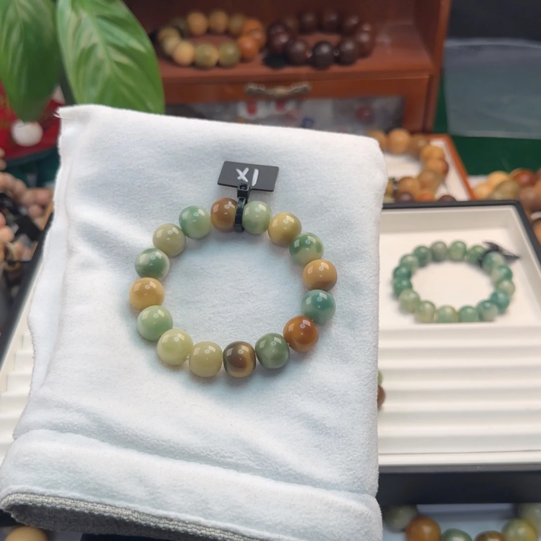 菩提根/象牙果手串卡14苹果瑕疵1