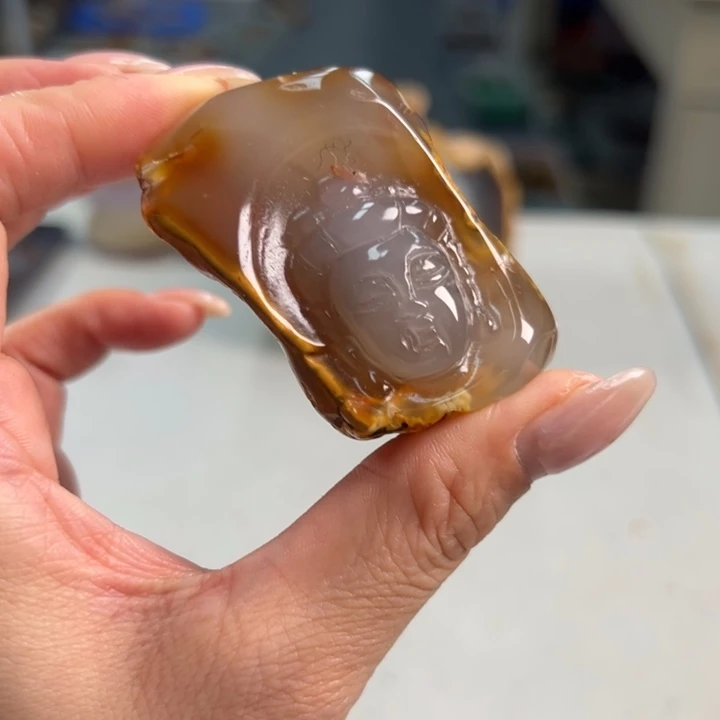 玛瑙/玉髓吊坠(不含链)未镶嵌