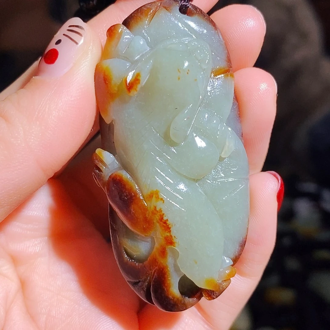 和田玉颈饰未镶嵌