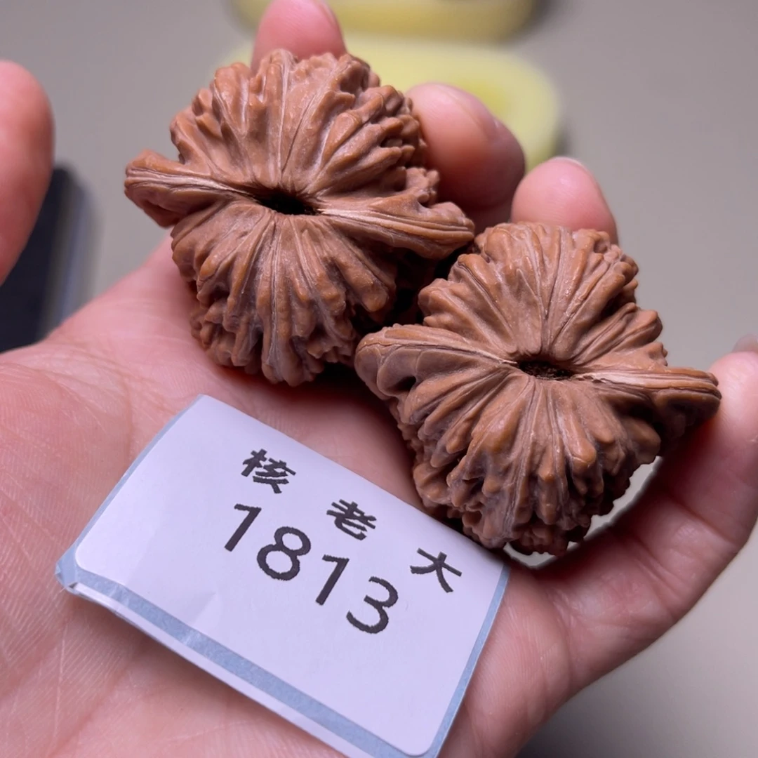 文玩核桃把件四座楼41 1813