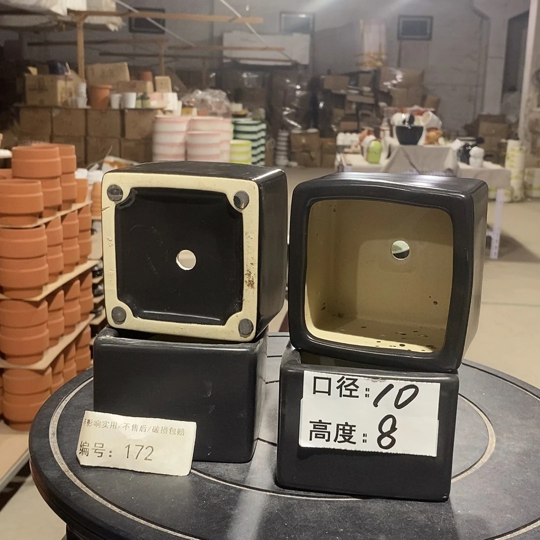 微瑕花盆-172-口10×8-4个