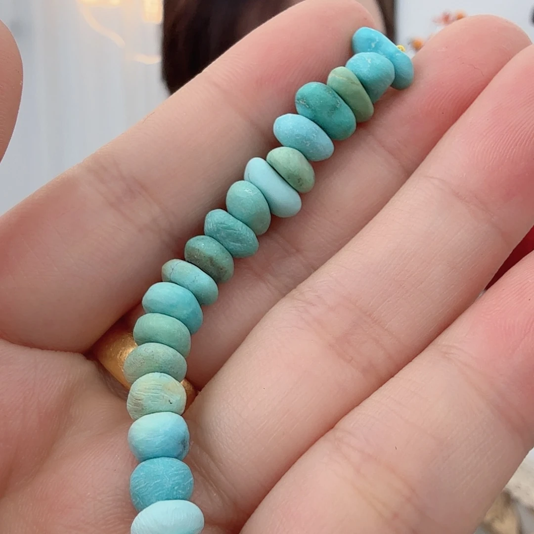 绿松石未镶嵌珠宝半成品