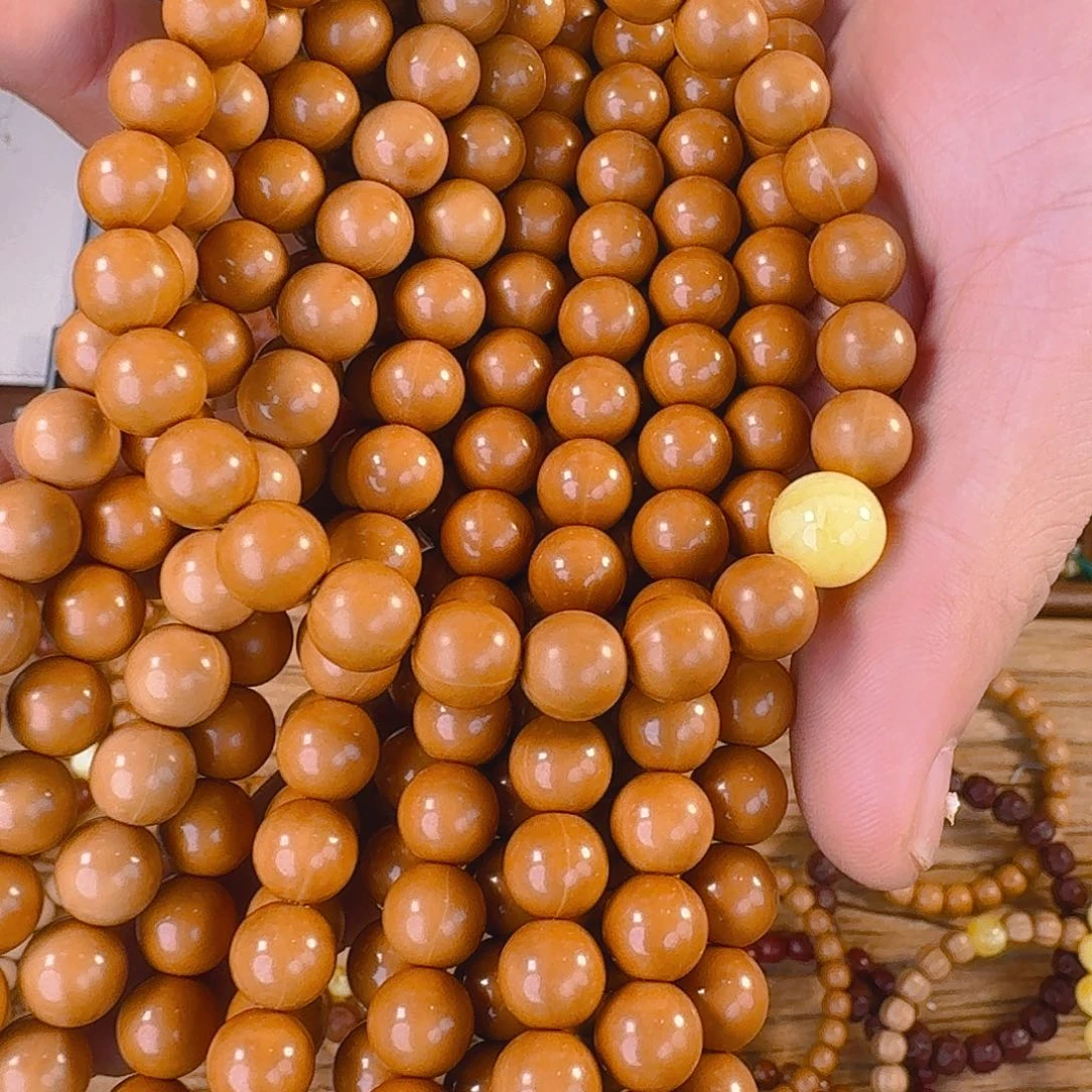 手串猴头核桃正圆光珠猴头手串