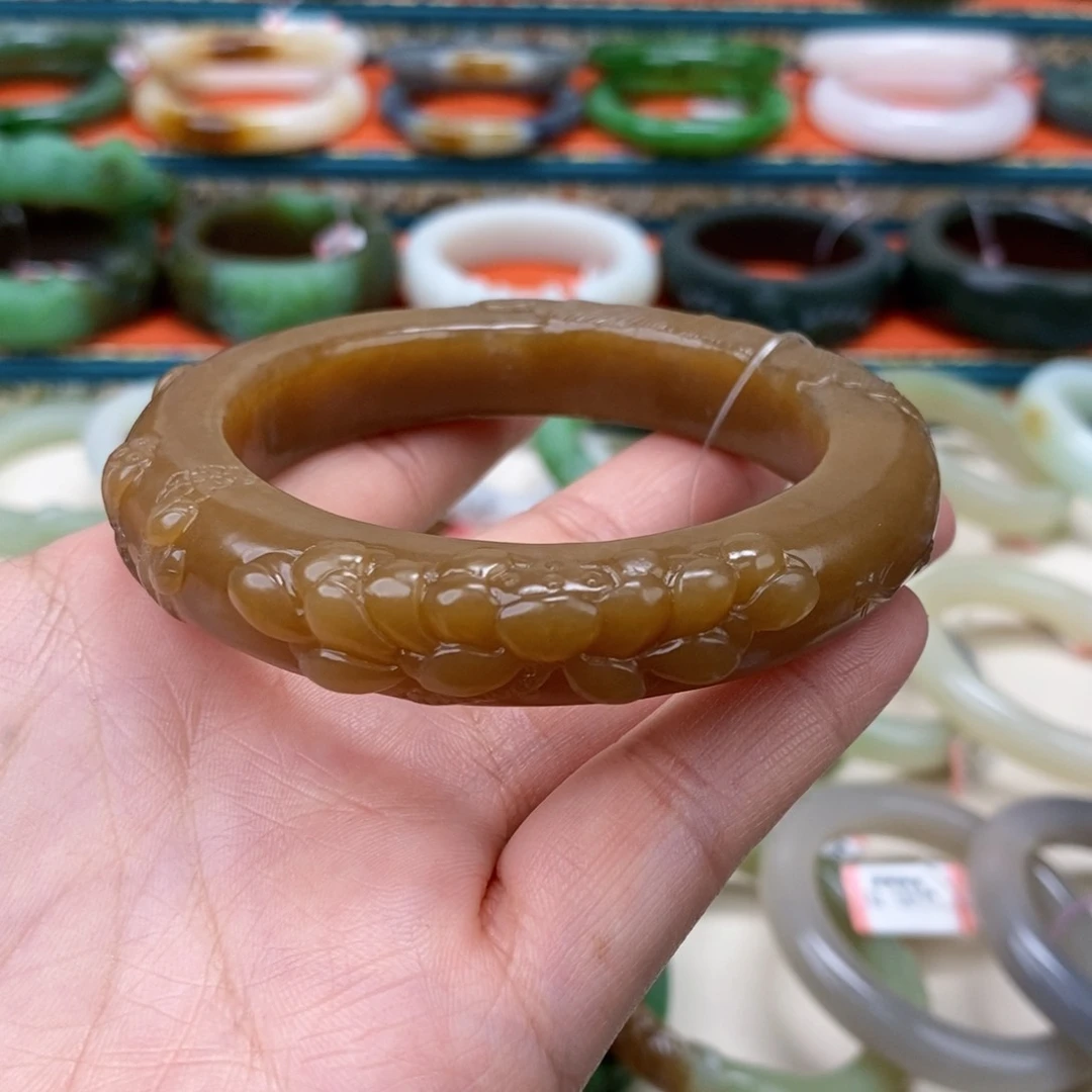 和田玉手镯58.8未镶嵌