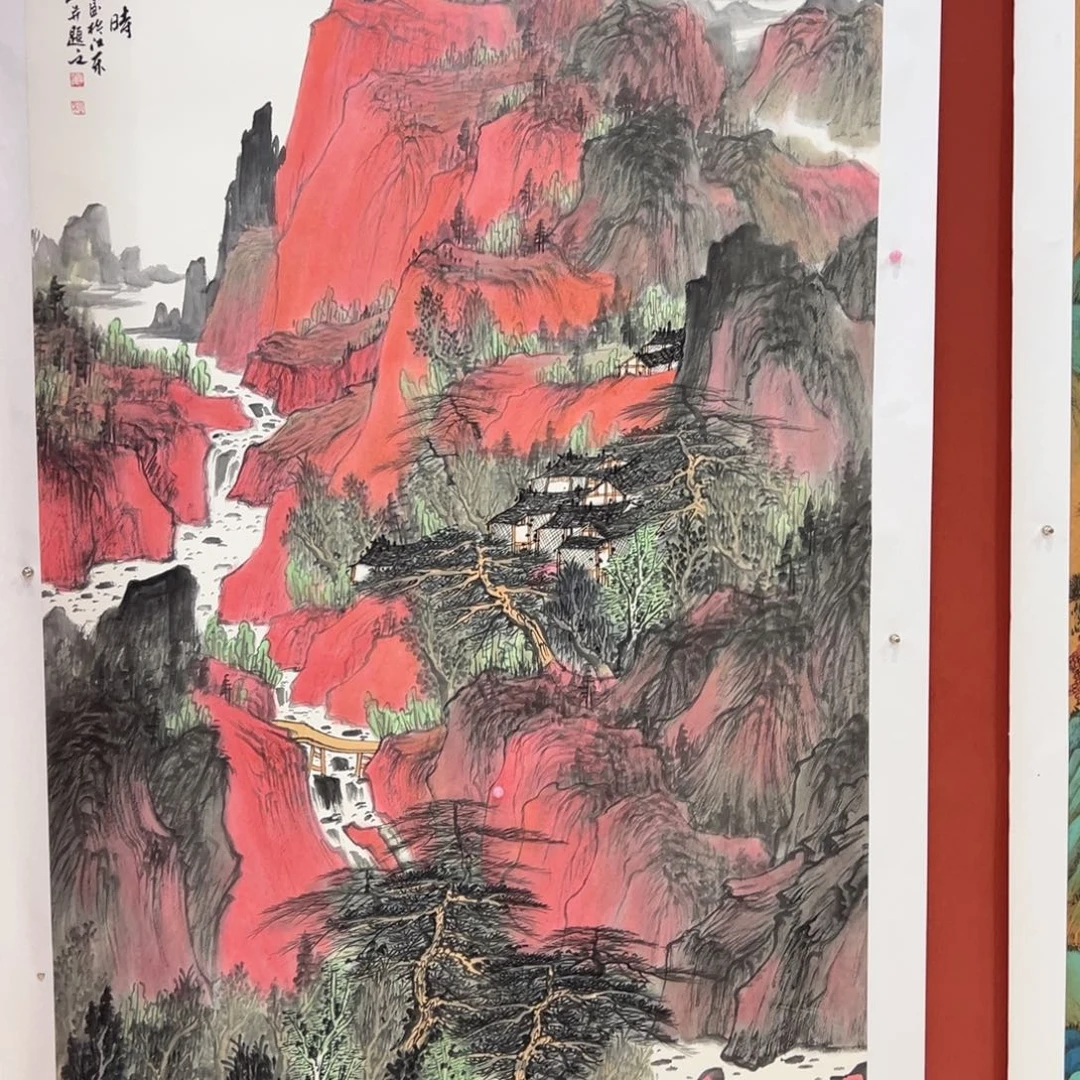 驰***龙手绘作品今天这个价赚钱吗