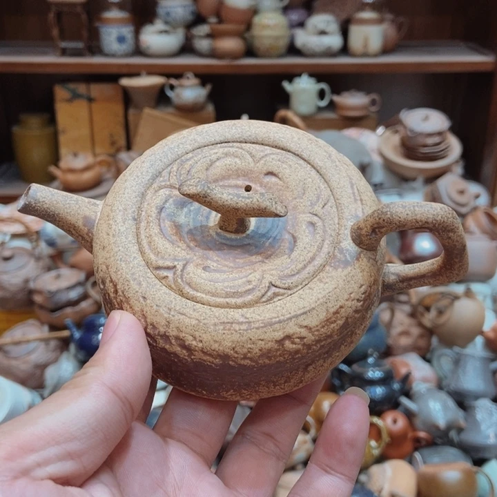 柴烧老岩泥高端茶器