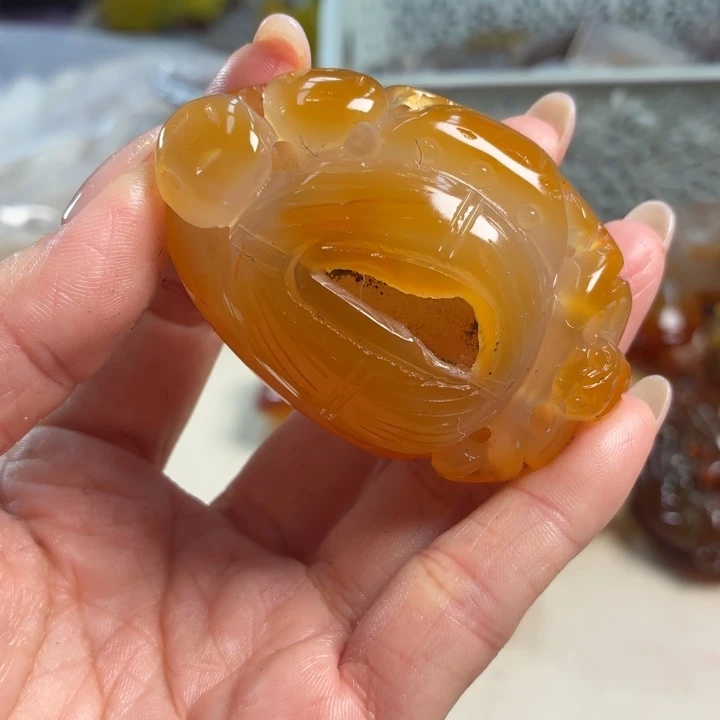 玛瑙/玉髓未镶嵌吊坠(不含链)