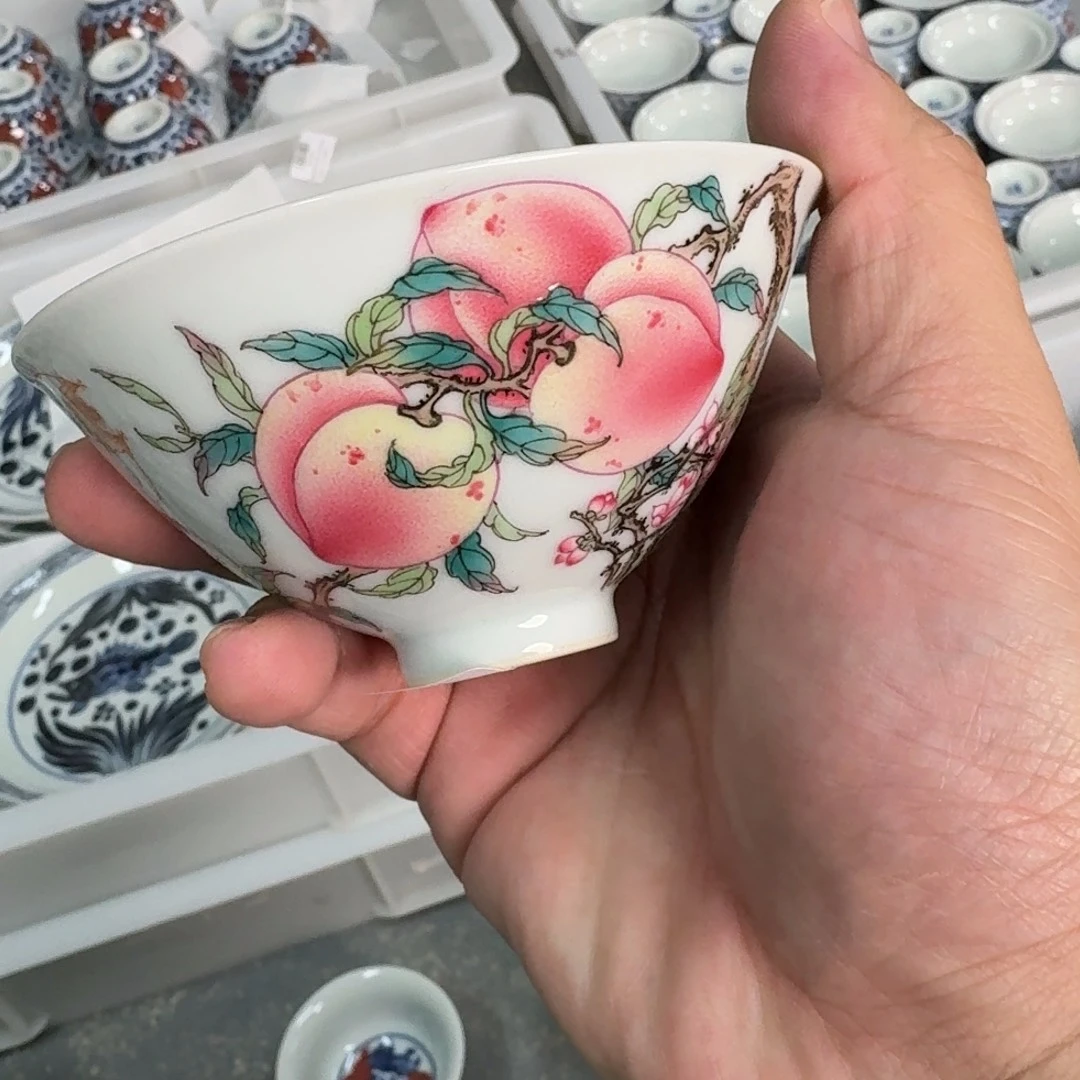 摆件瓷瓷言所小曹甄选九