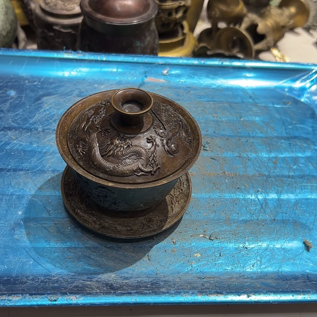 微瑕疵黄铜摆件工艺品