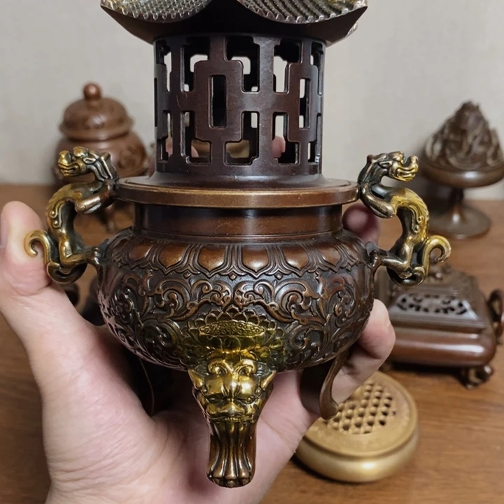 铜盛世铜炉铜器香炉工艺品