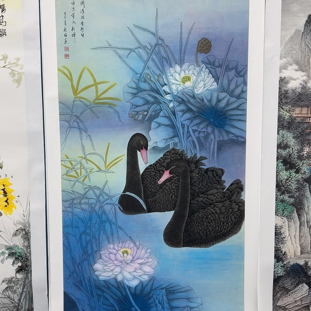 国画纯手绘作品图