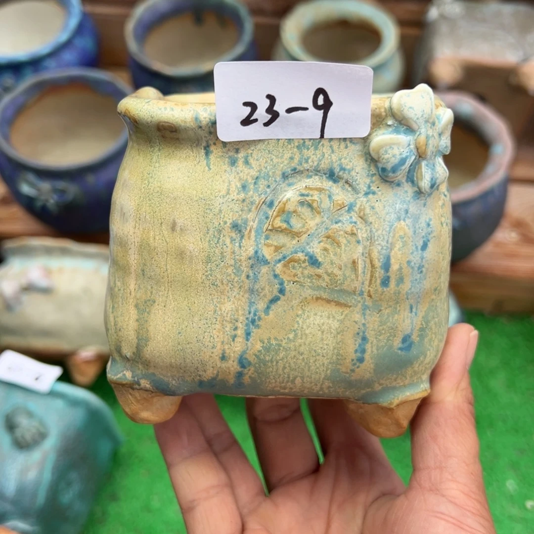 23-9花盆小鹿口8高10