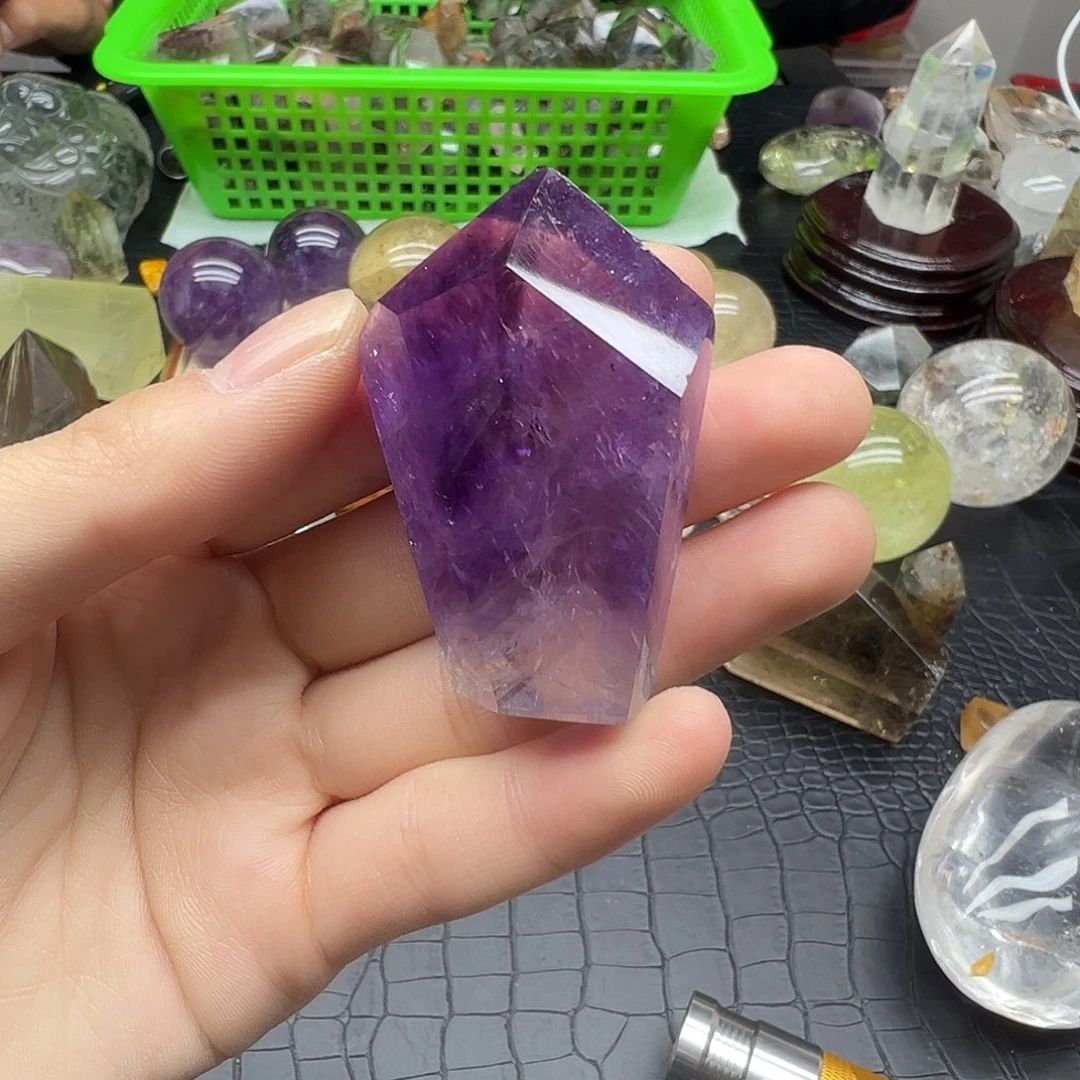 未镶嵌水晶珠宝半成品49水晶