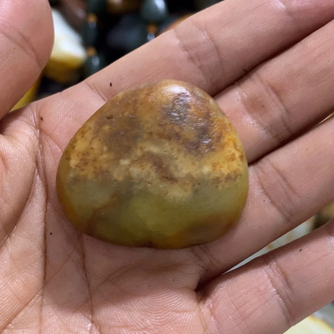 和田玉未镶嵌挂件37