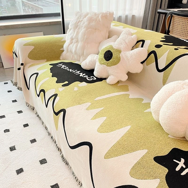 （漫游）高级感简约现代轻奢沙发巾全盖沙发垫网红防滑盖巾套垫罩毯