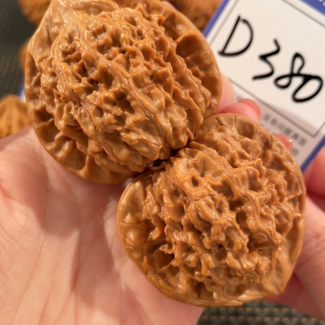 文玩核桃把件D380官帽48