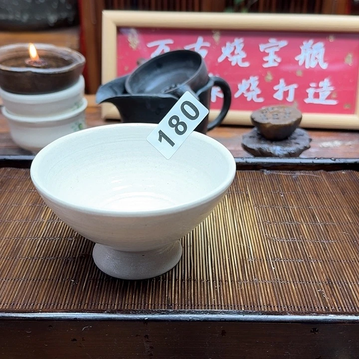 纯手工制作粗陶茶具