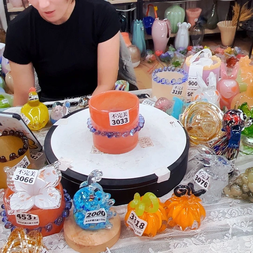 3033 家悦琉璃工艺品不完美