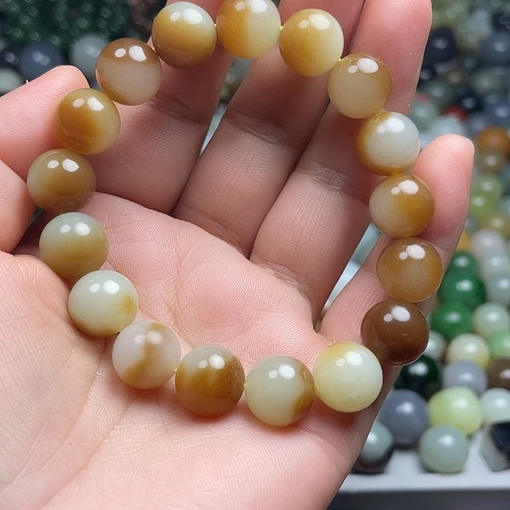 未镶嵌手链和田玉暖*