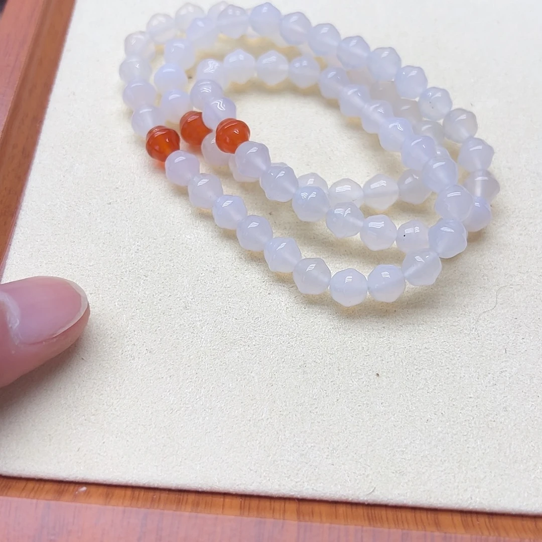 玛瑙未镶嵌手饰手串005