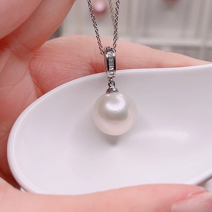 合金吊坠(赠链)淡水珍珠