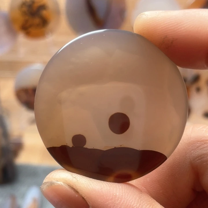 玛瑙/玉髓吊坠(不含链)未镶嵌