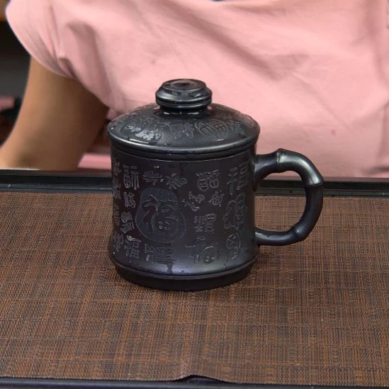 茶杯紫砂高货放漏