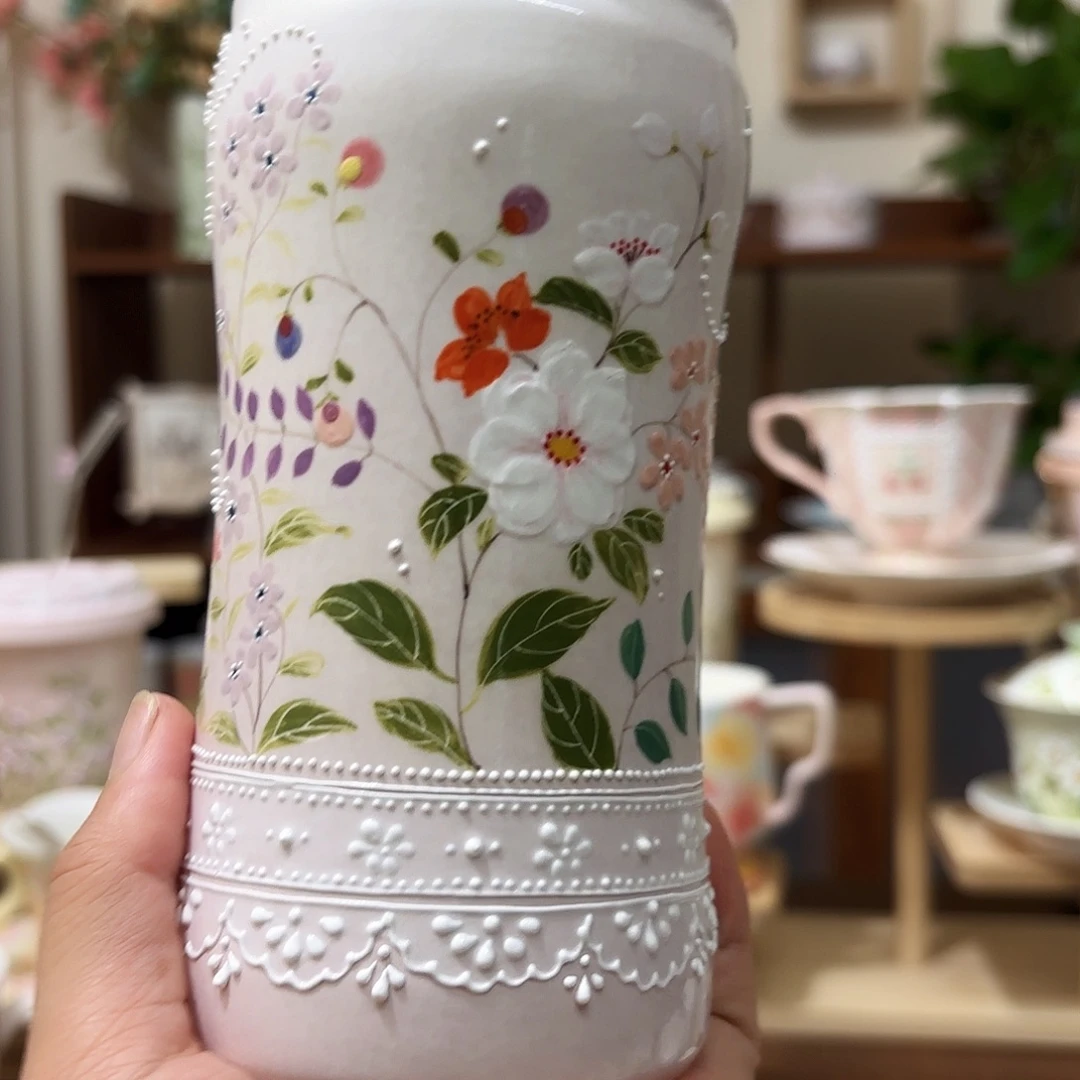 手绘创意高温釉下彩陶瓷