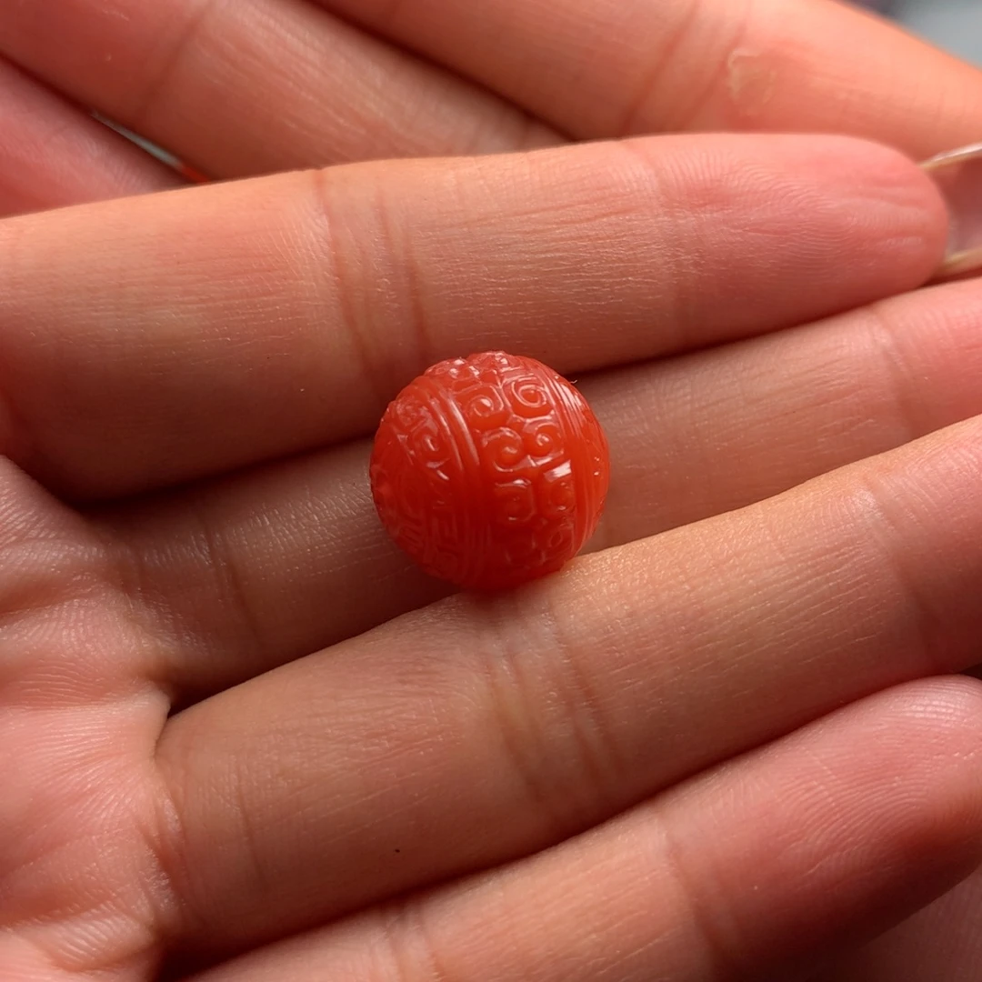 南红玛瑙珠子未镶嵌