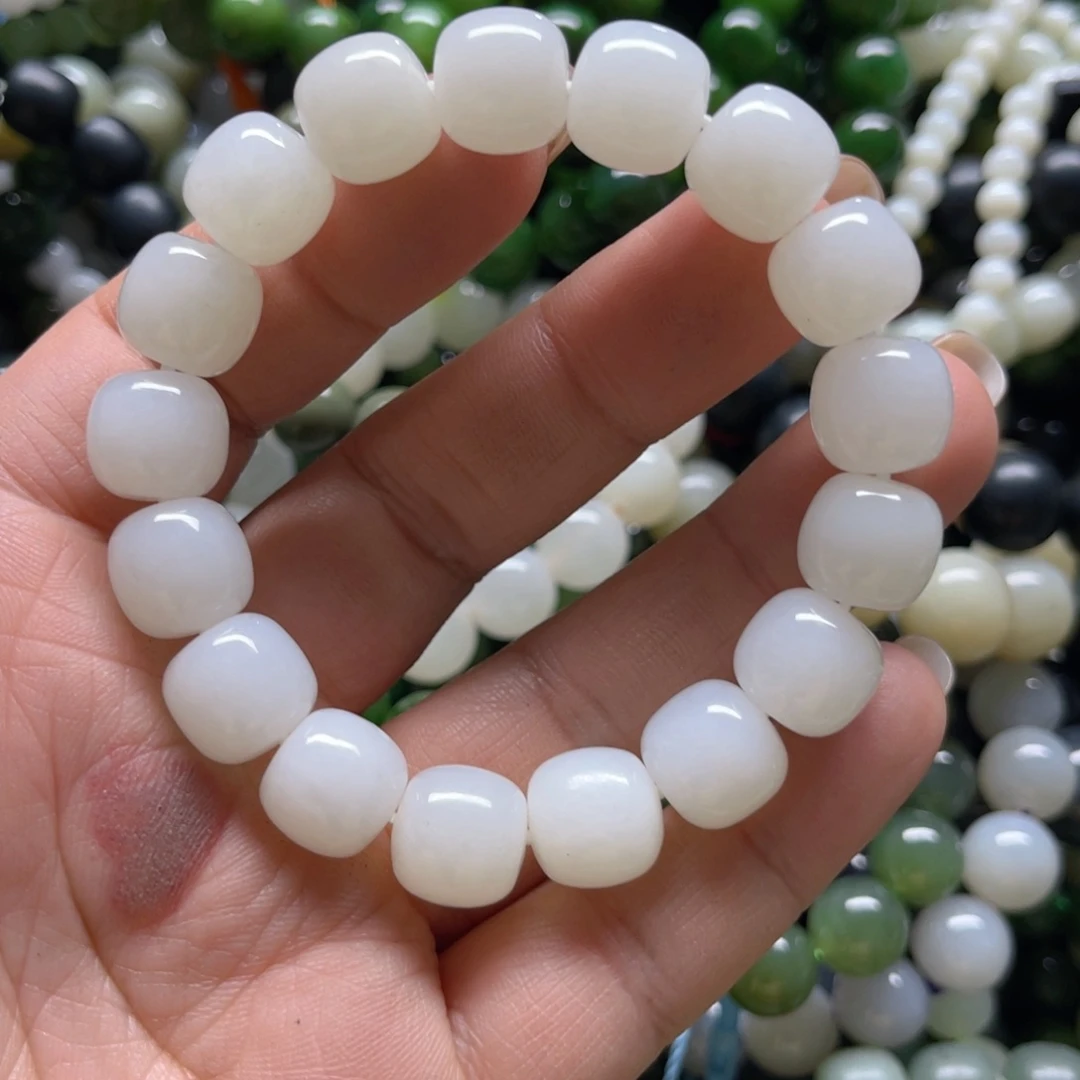 和田玉手链未镶嵌