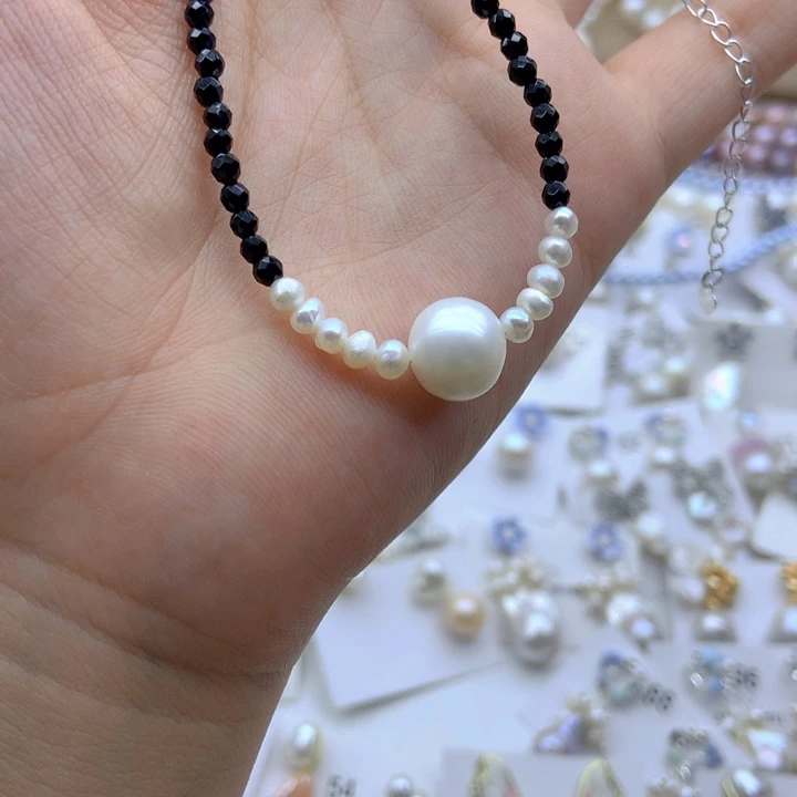 淡水珍珠未镶嵌颈饰