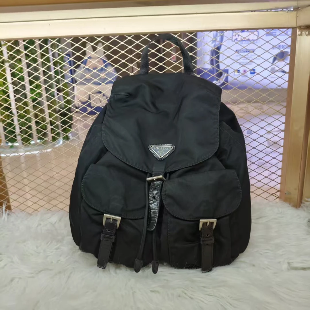 95新 Prada/普拉达 普拉达尼龙双肩包  Liz