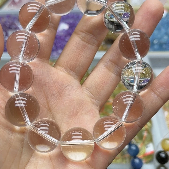 水晶手链未镶嵌白水晶16