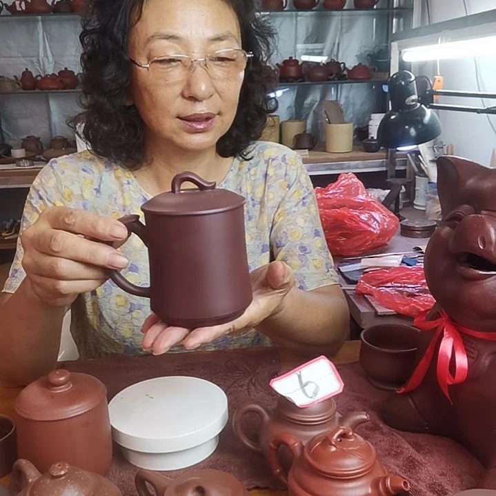 茶杯紫砂宜兴紫砂制作精工