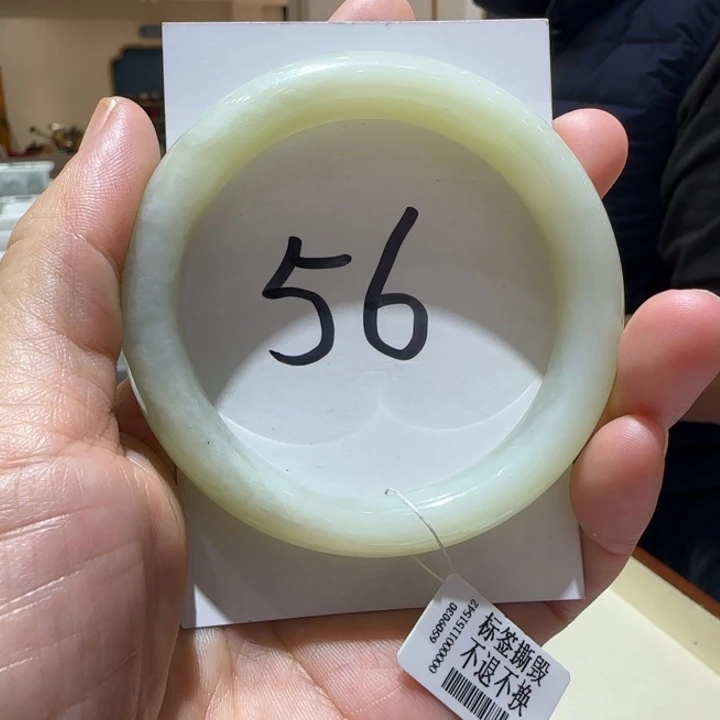 和田玉未镶嵌手镯816