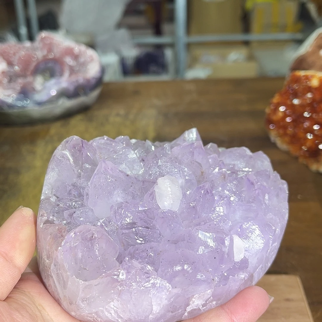 摆件未镶嵌紫晶天然