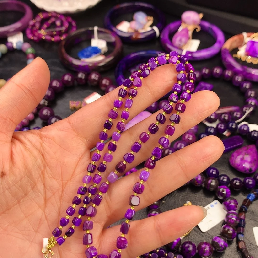 苏纪石（舒俱来）未镶嵌手镯