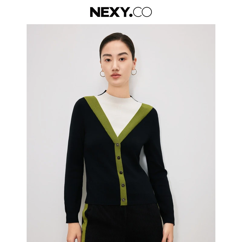【晨粉专享价】NEXY.CO/奈蔻羊毛衫XZ02294W0