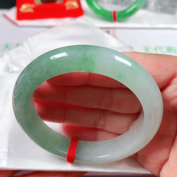 未镶嵌手镯翡翠  编号D1304 正圈54