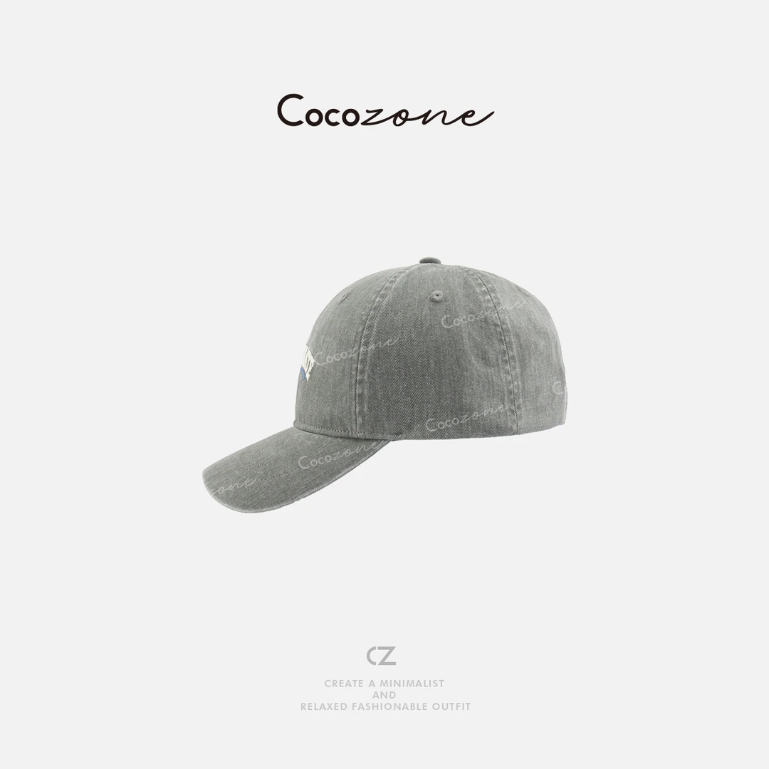 COCO ZONE 刘一一 100棉新款字母刺绣百搭休闲棒球帽CD2A0105