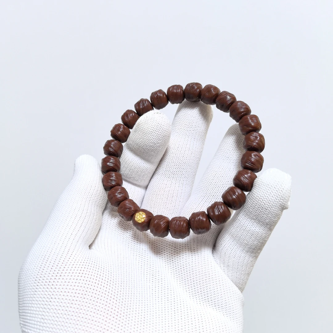 机刷鬼印尺寸10-11左右猴头核桃手串