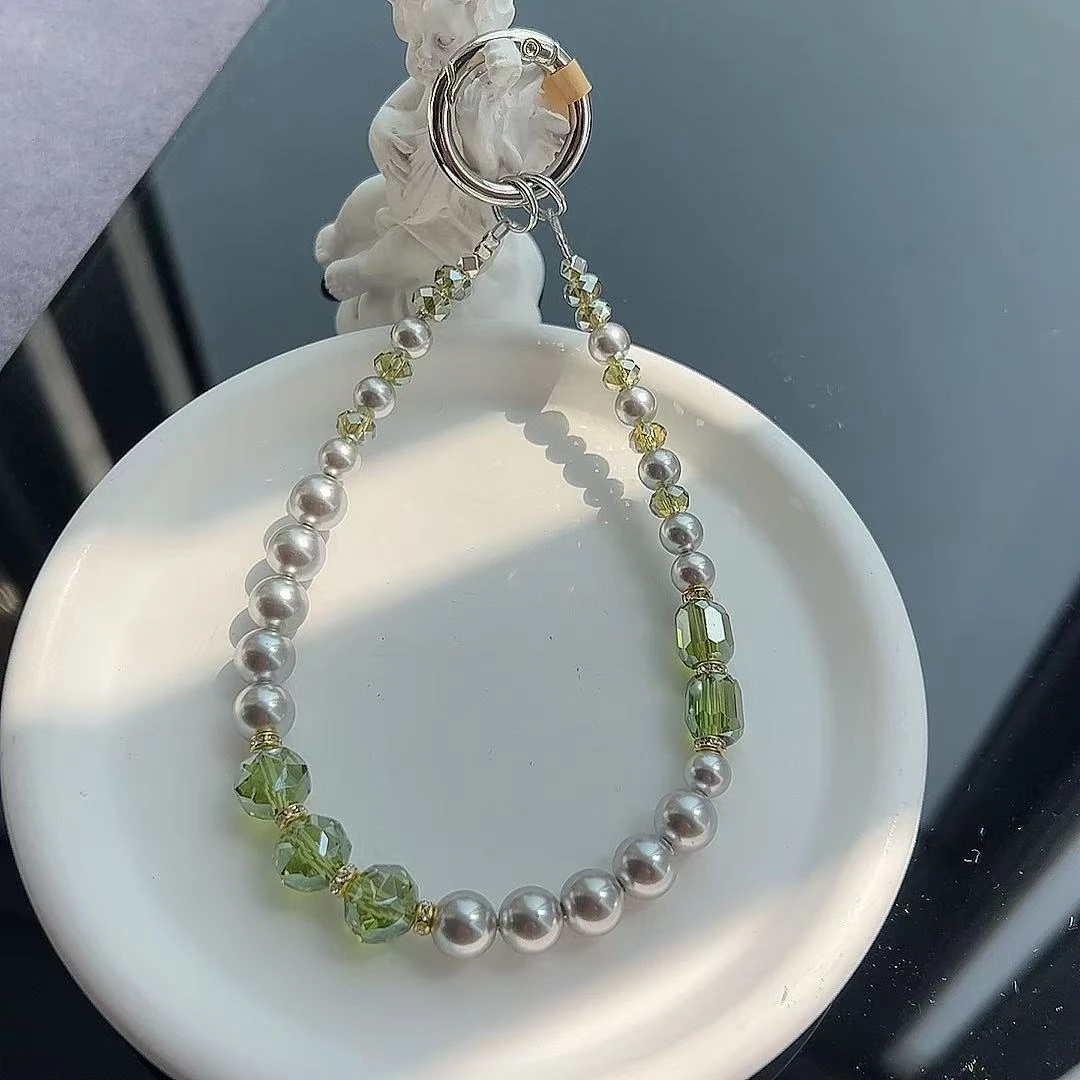 J736  橄榄珍珍  原创设计手机链