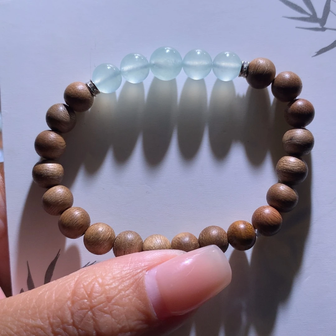 翡翠散珠特价蓝绿卡6-7