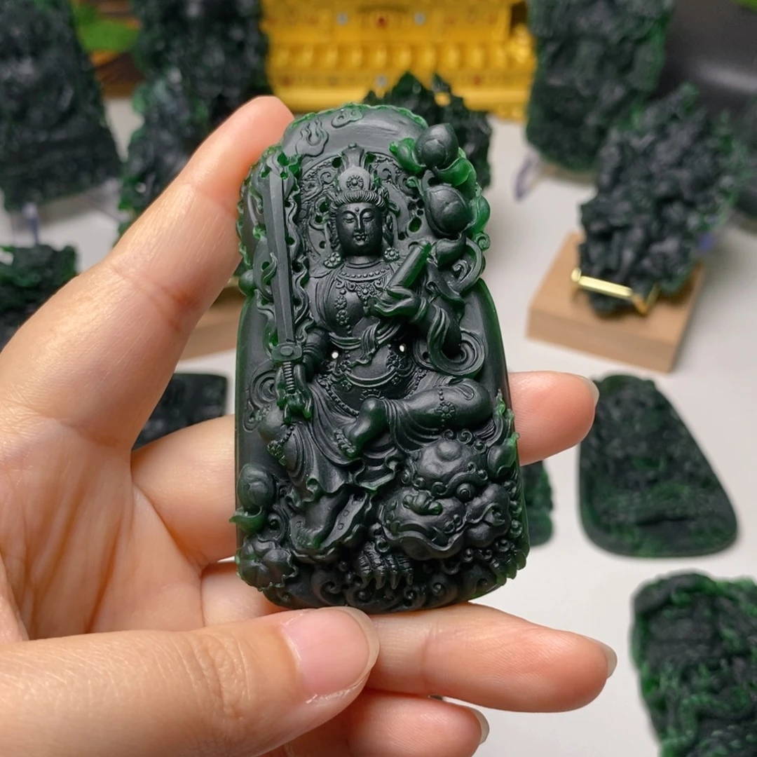天***火未镶嵌定制翡翠纯天然翡翠A货