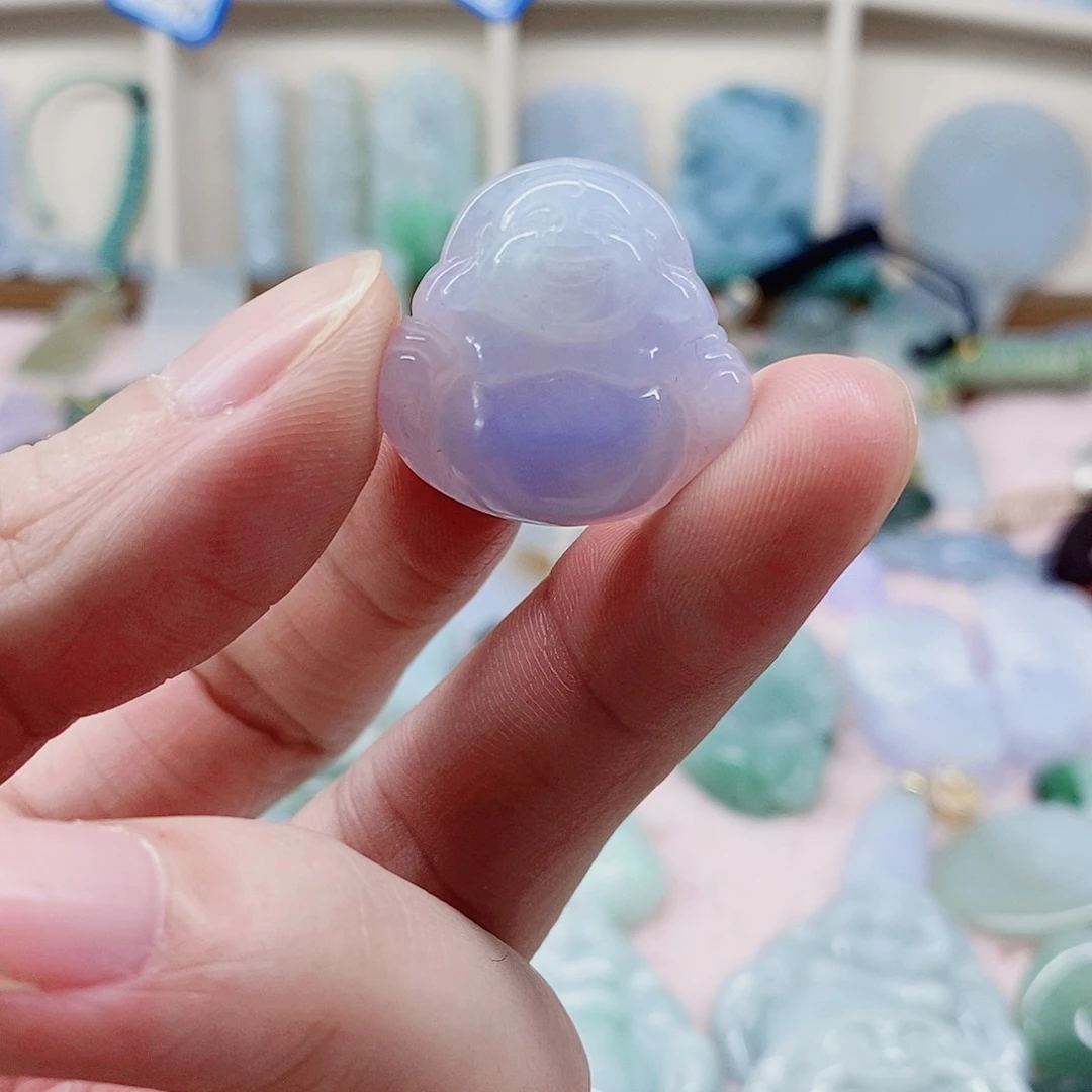 颈饰未镶嵌翡翠天然