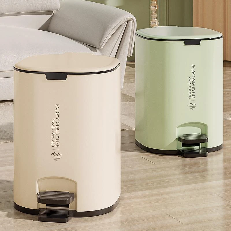 范哲萨垃圾桶家用2025新款大容量脚踏式厨房客厅卧室卫生间厕所带