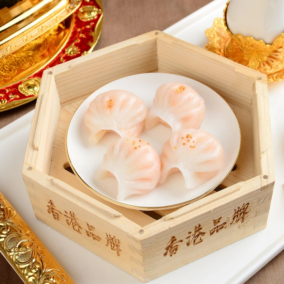 【潮伊记】全虾虾饺金鱼饺烧卖茶楼点心小吃烧麦潮汕茶点 240g/盒